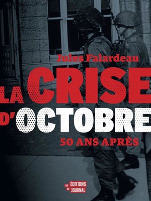 cover image of La crise d'Octobre